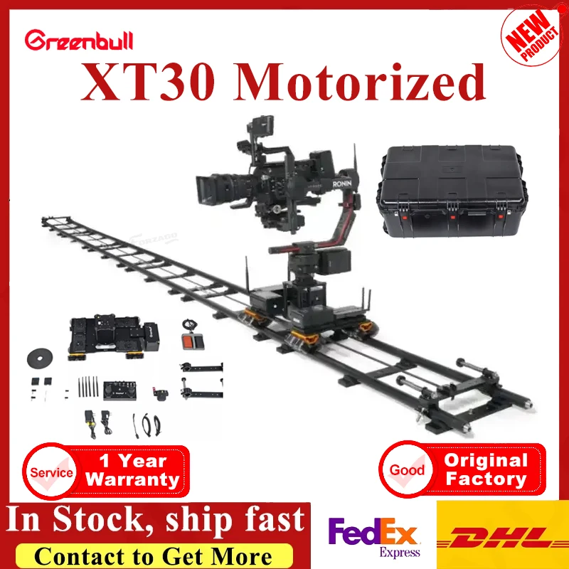 GreenbullXT30MotorizedCameraTrackDollyBroadcastingStandard