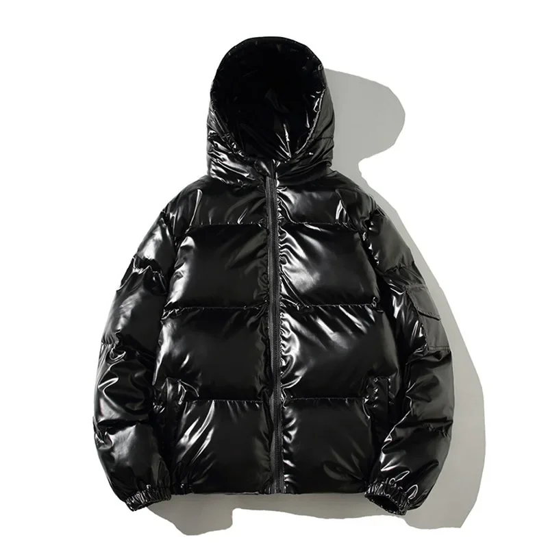 Men Women Parka Winter Warmth Thickened Hooded Waterproof Puffer Jacket Coat Solid Casual Streetwear Windproof Outwear down jacket puffer jacket cotton jacket parka coat parkas coat