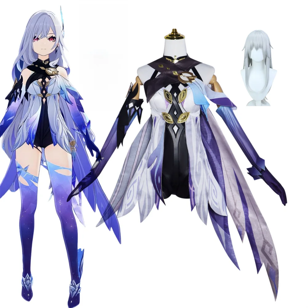 

Skirk Cosplay Game Cosplay Costume Halloween For Women Anime Clothes