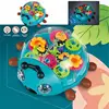 Electric Beetles Car Toys Baby Musical Toys With Music LED Lights Electronic Learning Game Light Up Infant Crawling Toys 5