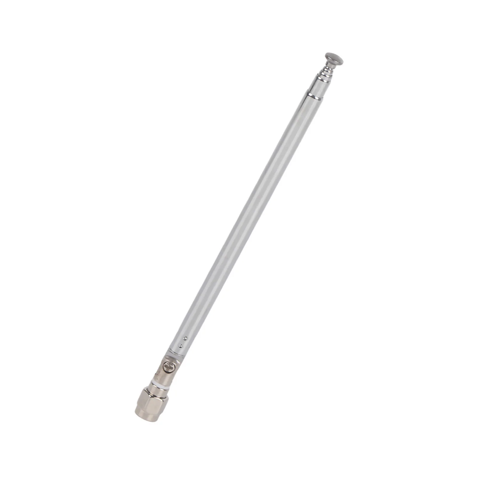 LimeSDR 무선 통신용 텔레스코픽 안테나 SMA 남성 커넥터 은합금 40MHz-6G SMA 남성 텔레스코픽 안테나