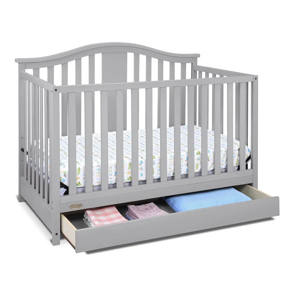 Solano 4-in-1 Convertible Crib with Drawer 1