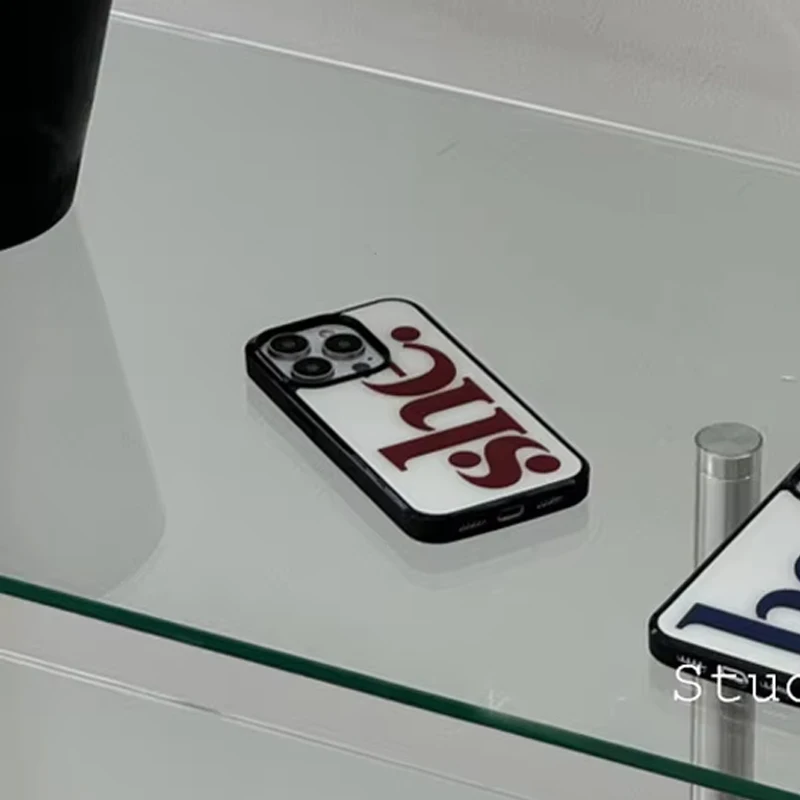 Minimalist Personalized Couple Style Phone Case - He & She Edition