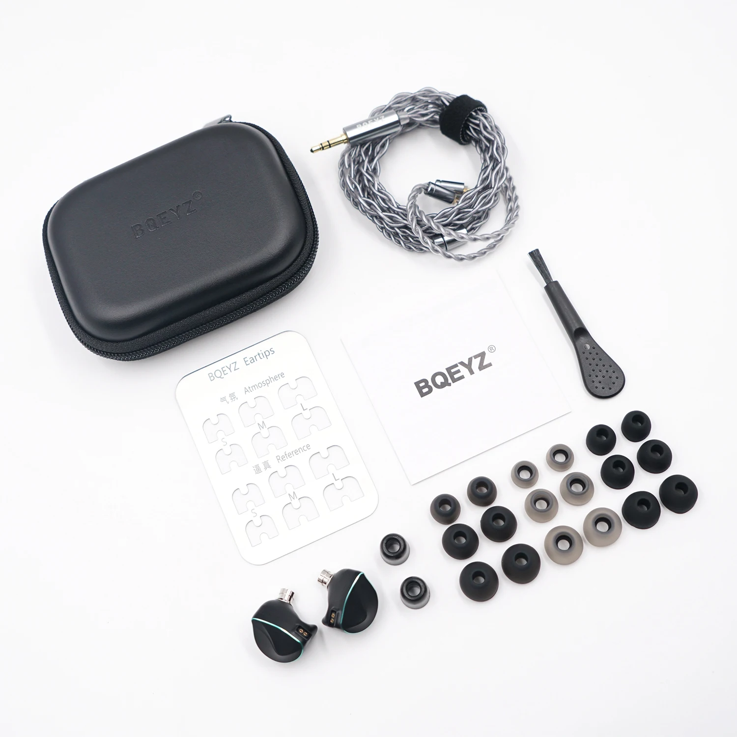 BQEYZ Winter Earphone HiFi Dynamic Driver PZT Bone Conduction In 