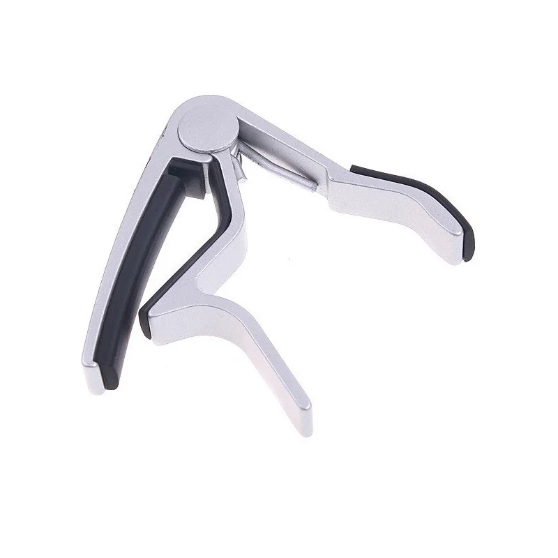 Guitar Capo Aluminium Alloy Silver Quick Change Clamp Key Acoustic Classic Guitar Capo for Tone Adjusting Guitar