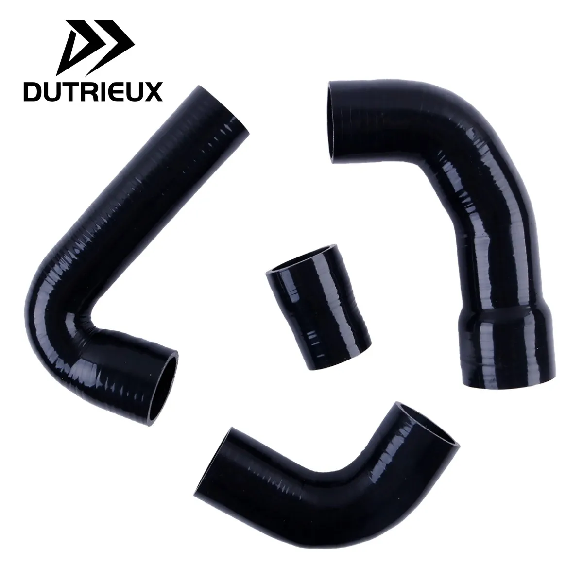 Tubo Intercooler In Silicone Per 1989-1995 Fiat Uno Turbo Ie 1400 1.4 Mk2 1991 1992 1993 1994 4 Pezzi