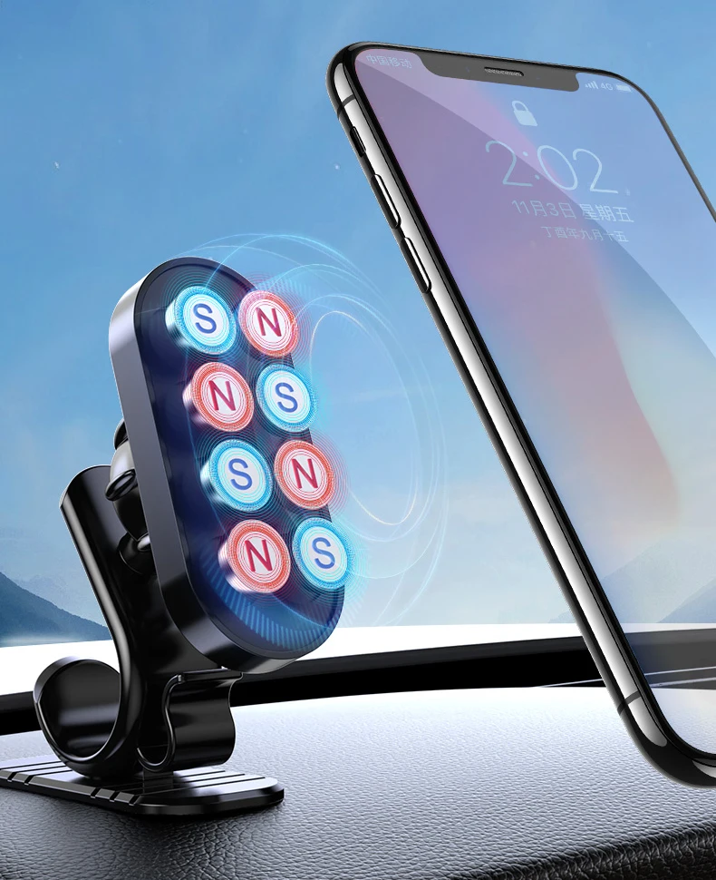 olaf suporte magnético dobrável suporte para telefone no carro gps montar ímã suporte do telefone móvel do carro para iphone xiaomi samsung