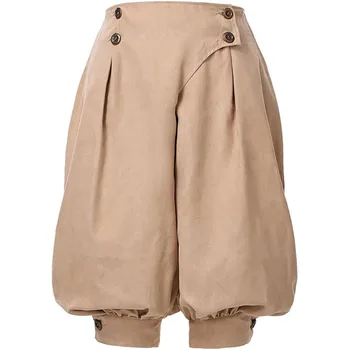 Pantaloni da pirata Donna Costume cosplay vichingo rinascimentale medievale Pantaloni larghi Cavaliere contadina Castaways Costume Bloomers Pantaloni