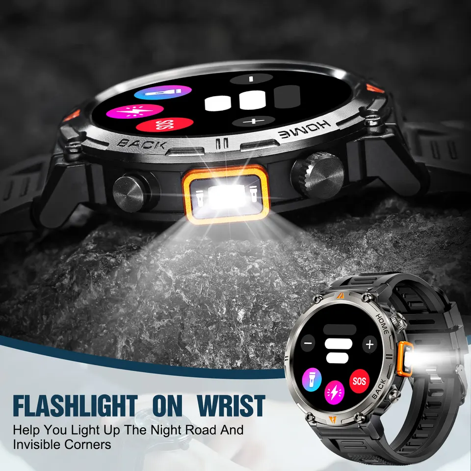 Bluetooth Call Smartwatch with Health Monitor