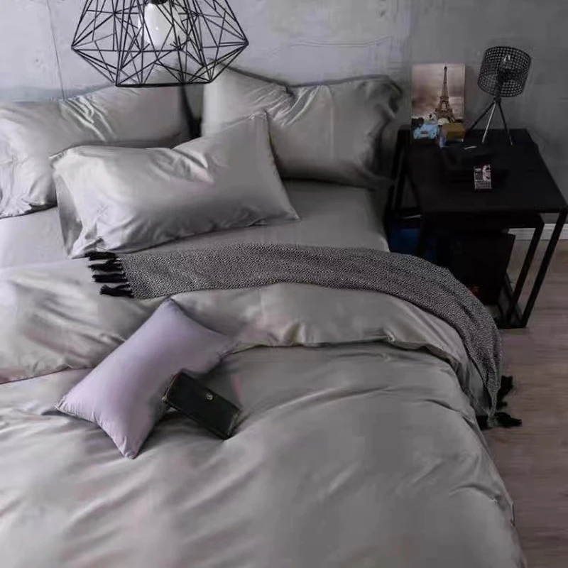 

Buckle Aesthetic Duvet Cover Luxury Hotell Nordic Full Size Bedding New Vintage Fluffy Neutral Posciel Twin Sized Bedding Set