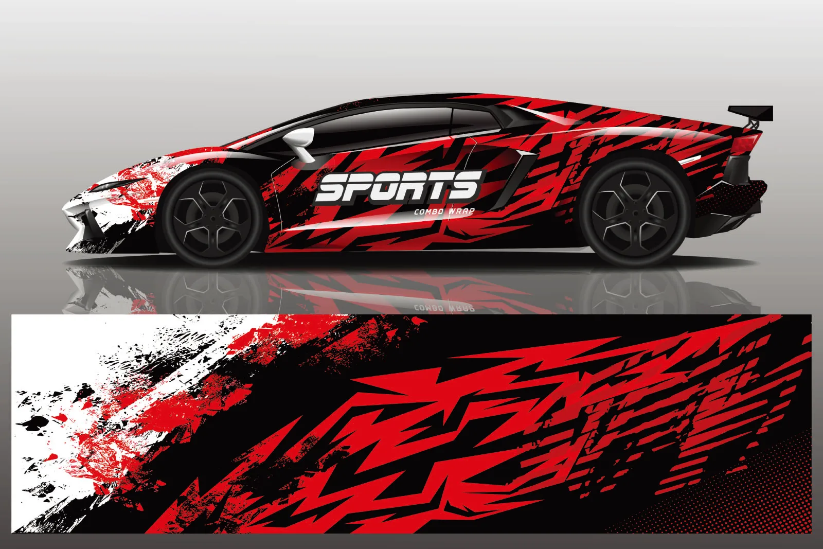 

Автомобильная серая боковая наклейка гоночная Спортивная дверь Стайлинг виниловая длинная полоса графическая юбка наклейки для любого размера автомобиля аксессуары для кузова автомобиля