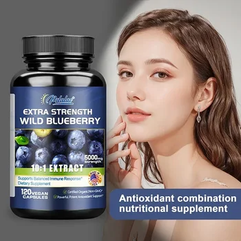 Wild Blueberry - Promotes Brain Health and Cognitive Function, Improves Memory, AntioxidantSupplements 1