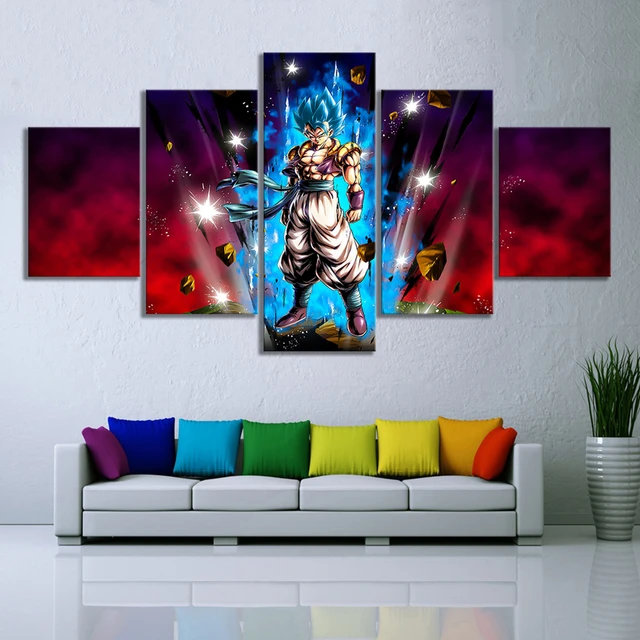 gogeta ssj blue  Dragon ball painting, Dragon ball super, Dragon ball