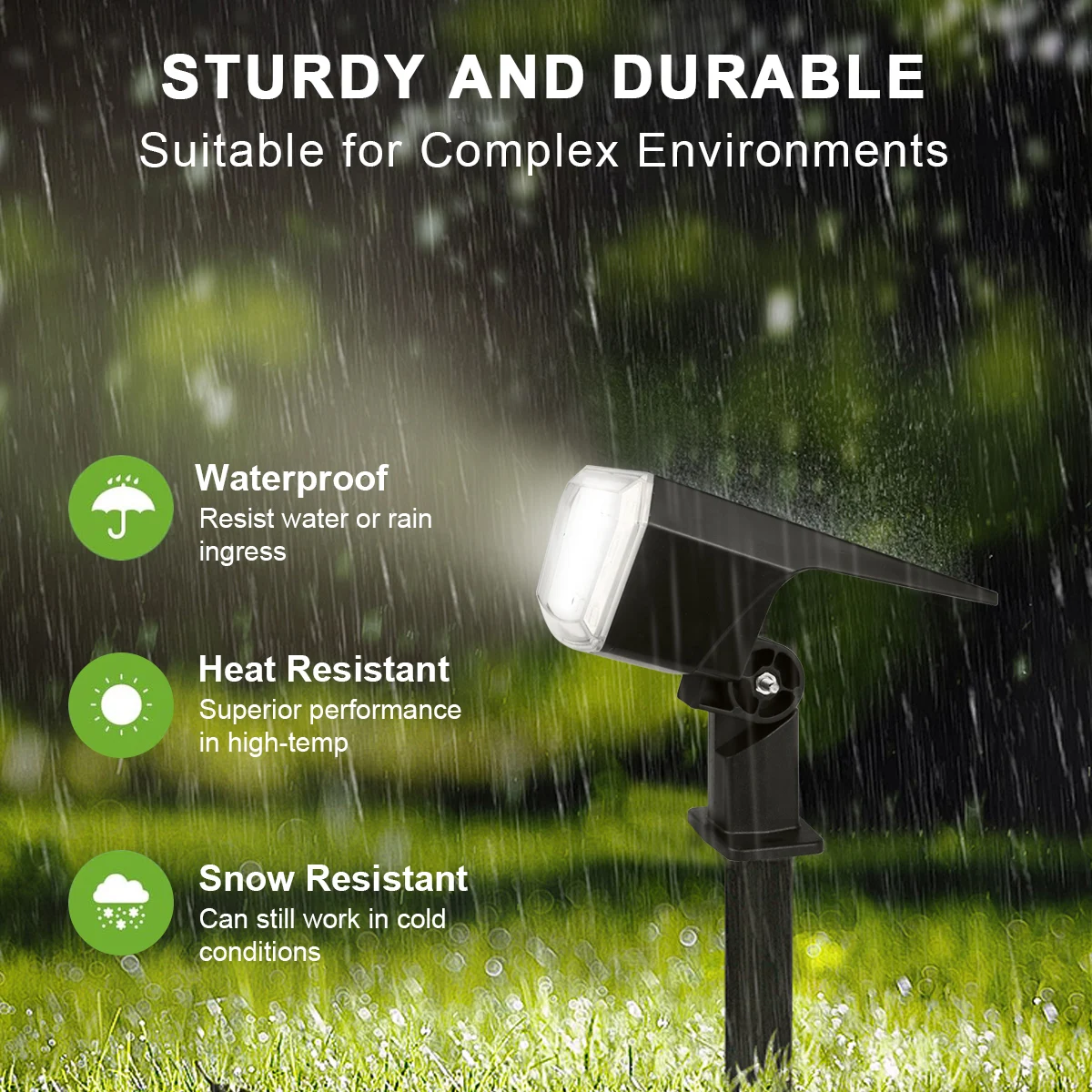 LED Solar Floodlight 3