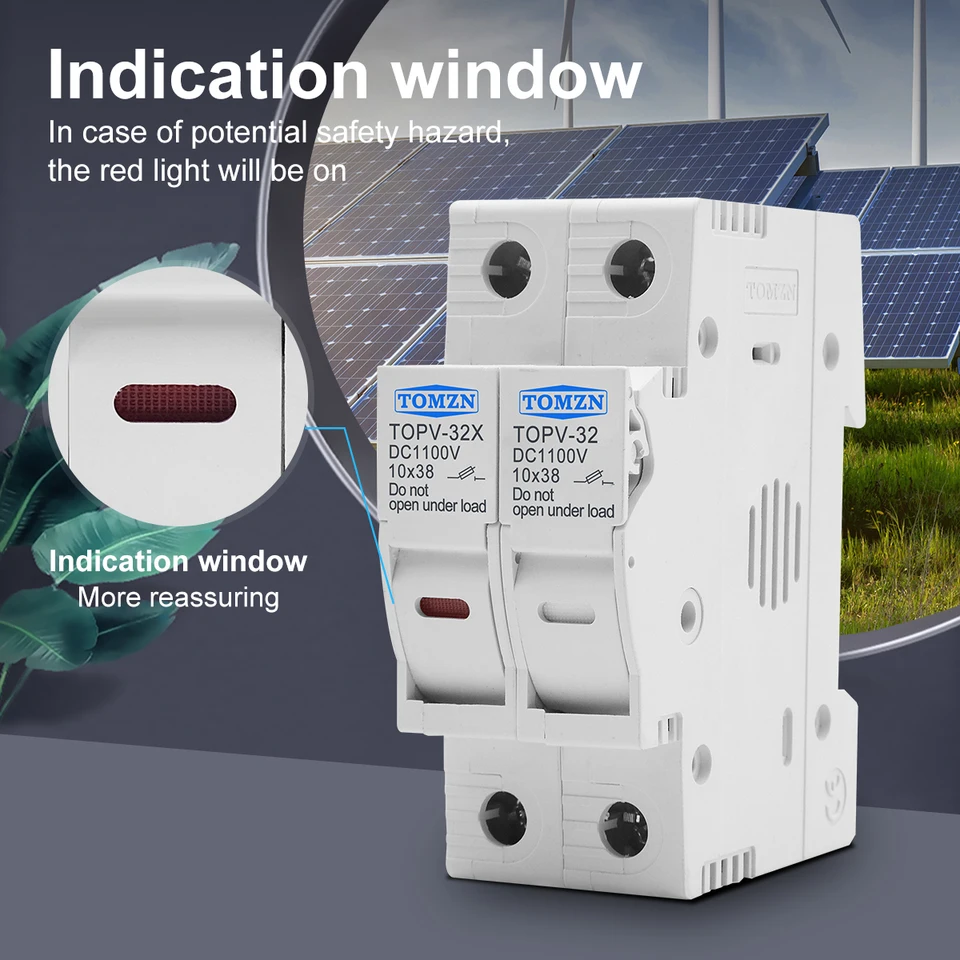 ZWXYKQBXG 10個 ヒューズ PV-1A10F PV-6A10F PV-8A10F PV-10A10F PV-12A10F ソーラーDC ヒューズ SOLAR PV ヒューズ PV-5A10F 5A 1000V
