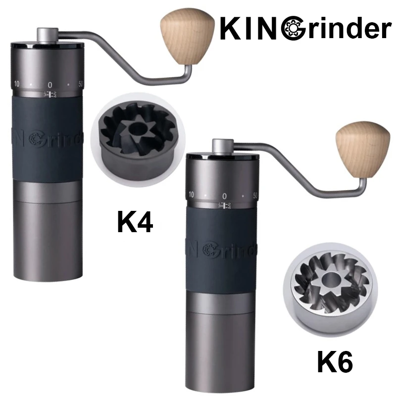 Kingrinder K4 /K6 Coffee Grinder Adjustable Portable Coffee Machine 420