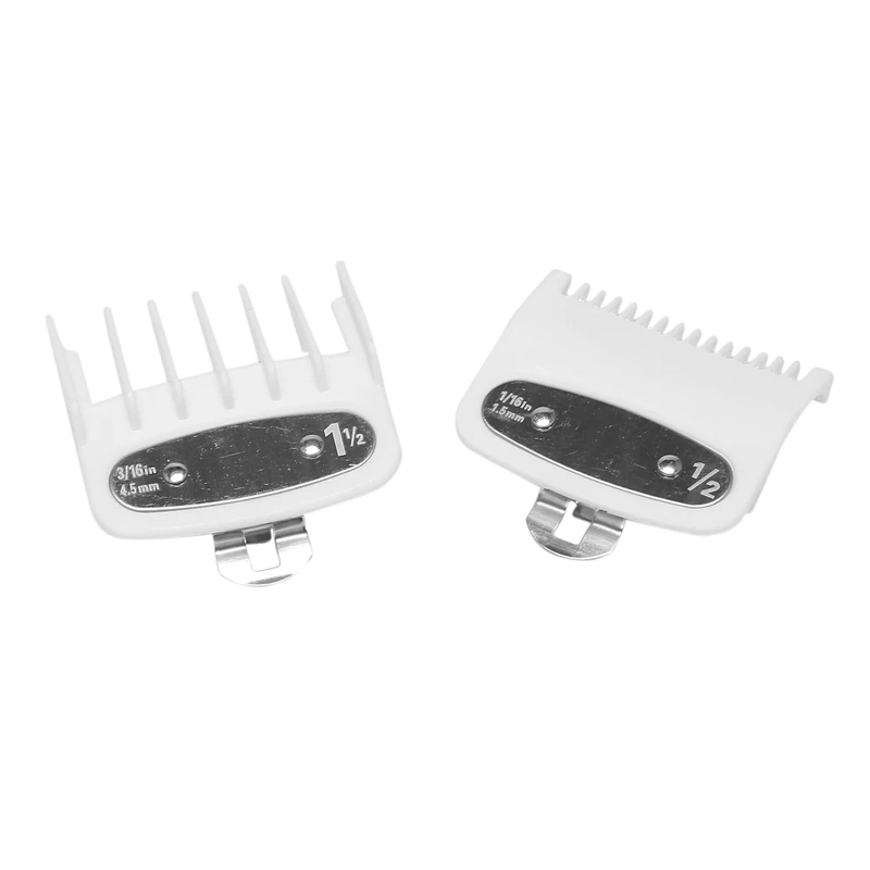 

6PCS Hair Clipper Combs Guide Kit Hair Trimmer Guards Attachments 1.5MM/4.5MM For WAHL Hair Clipper