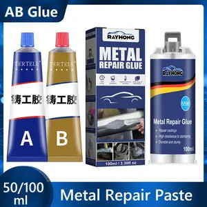 DWIJ IMPEX Metal Glue, Casting Metal Repair Glue (A+B), High Temperature Heat  Resistant Glue