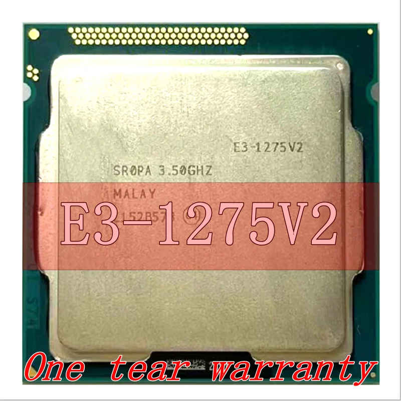 E3 1275V2 E3 1275 V2 SR0PA 3.5 GHz Quad Core CPU Processor 8M 77W LGA ...