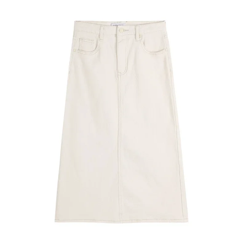 

Classic Denim Skirt 23 Spring A- line Skirt for Women
