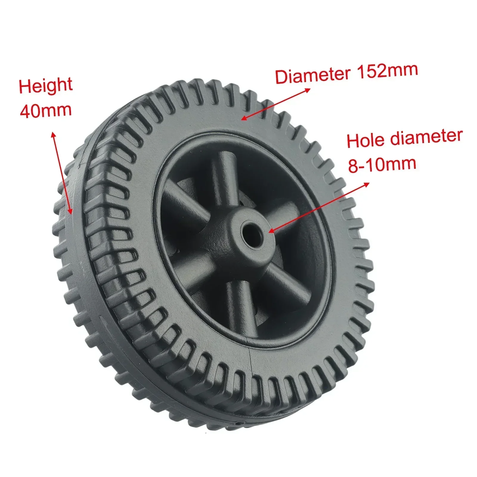 Lot De 2 Roues De Rechange Robustes Pour Barbecue à Gaz En