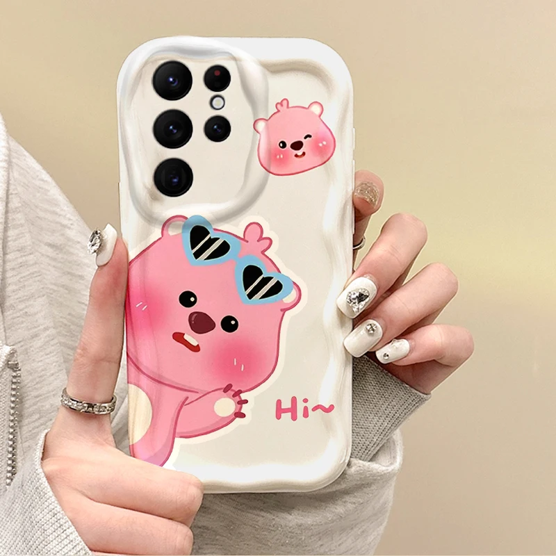 Adorable L-Loopy Cartoon ShockProof TPU Phone Case - Durable Back Cover