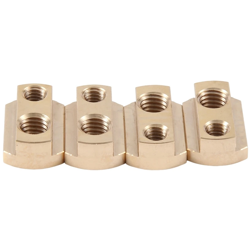 4 PCS Sliding T Nuts With Machine Rice Screw Hydrofoil Mounting T-Nuts M6 And M8 For All Hydrofoil Tracks