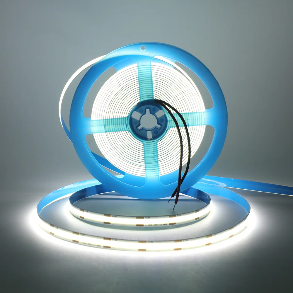 DC 12V 24V COB LED Strip Light 320 480 528 LEDs Flexible S703282f9cb9c472d9ac767491b467021v