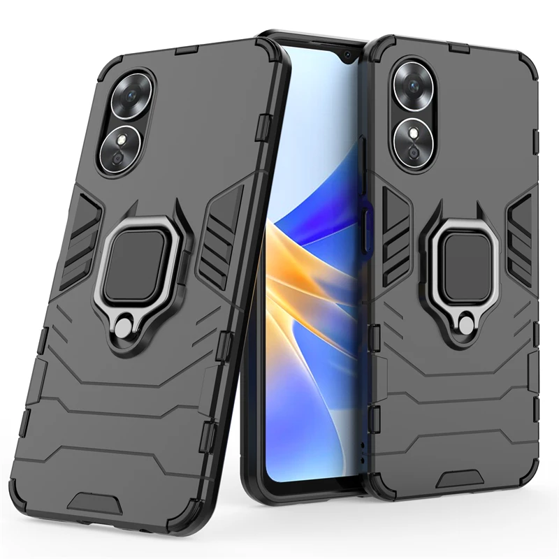 Copertura Per Oppo Cassa Del Telefono Per Oppo A17 A17 Un 17 Capas Nuovo Antiurto Respingente Del Telefono Armatura Magnetica Del Supporto Di Caso Per