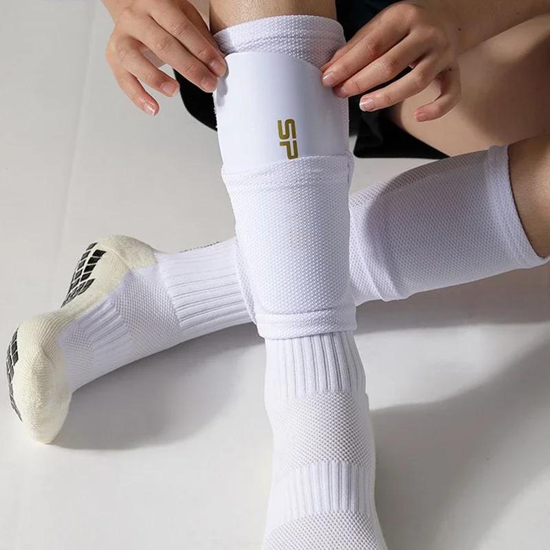 

Защитная накладка на Голень с наручными рукавами, леггинсы Shinguard, щитки, профессиональный комплект, носки для взрослых, детский футбол, Мужская защита, карман для футбола
