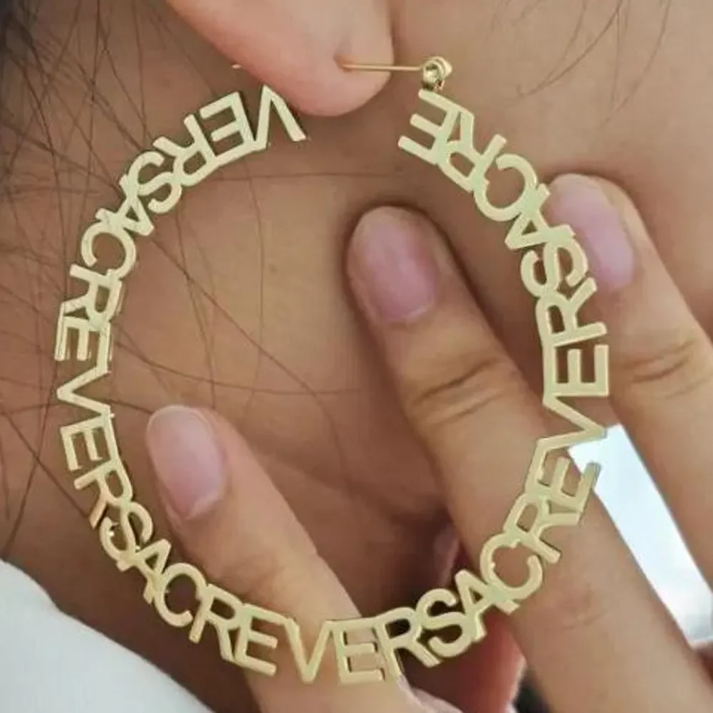 AmaxerBigHoopCustomCapitalLetterRoundNameEarringsPersonalizedStainlessSteelCustomizedNameEarringGiftforMomGirl-AliExpress36