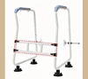 Best Sale Disabled Elderly Care Toilet Stand Height Adjustable Safety Frame Rail Bathroom Toilet Chair Handrail Armrest 4