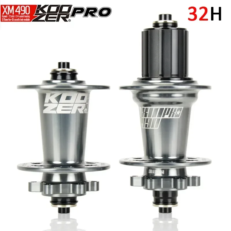 Lor Hub|koozer Xm490 Mtb Disc Brake Hub - 32h Aluminum, Hg Freehub