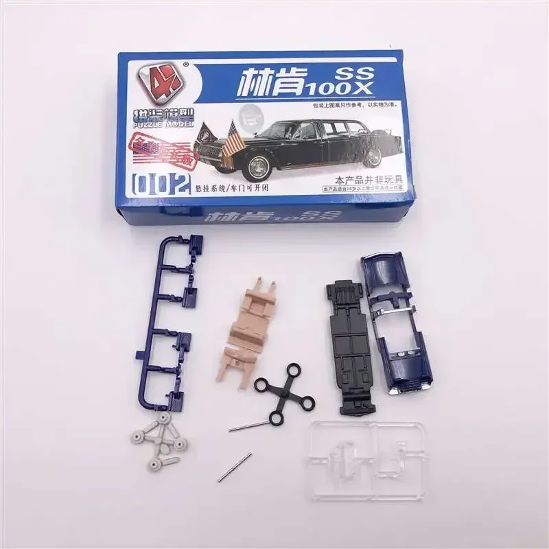 Wooden Puzzle Kit Resin Model Kit Wooden Model Kit Model Building Kits Model Car Display Box Car Garage Model 1pcs 7cm 4D Plastic Assembled Car Scale 1:87 Modern Cars Collection Puzzle Assembling Toys For Children