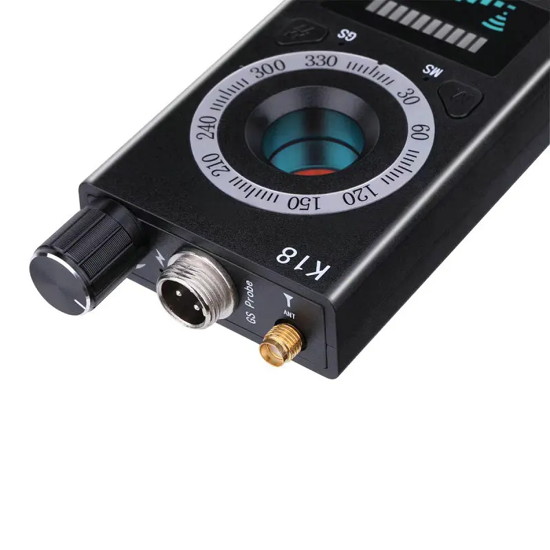 GPS Detector RF Signal Detector Hidden Camera Finder Surveillance Camera Bug Sweeper Bug Anti Spy Signal Jamme