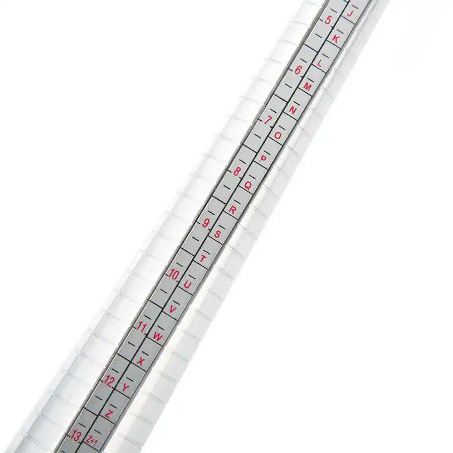 UK Ring Sizer Stick Metal Mandrel With 27 Finger Gauge Measuring Tool Jewellery - Foto 7