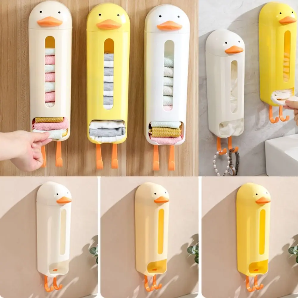 

Диспенсер для продуктов, Коробка Для Хранения нижнего белья, простой в использовании пыленепроницаемый органайзер для трусиков, носков, домашнее хранилище, настенный