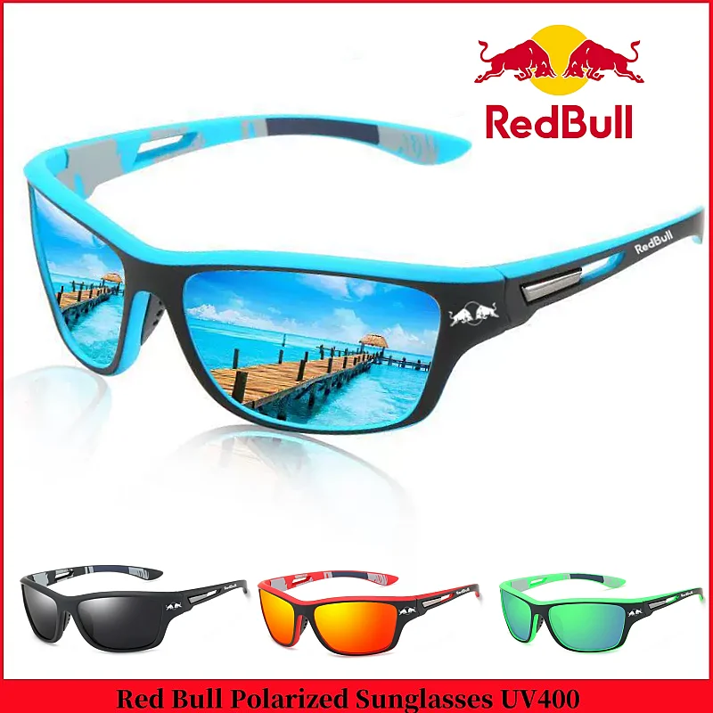 Red Bull Polarized Sunglasses Fishing Driving Hiking Adventure Classic UV400