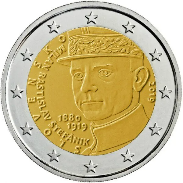 Nel 2019, Shjevannick È Morto In. Moneta Commemorativa Bicolore Da 2 Euro