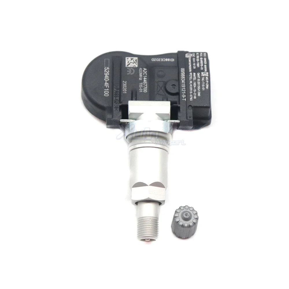 ڵ TPMS Ÿ̾ з   ý,  ׷ Ÿ 2015-2017 ũ 529404F100, 433Mhz