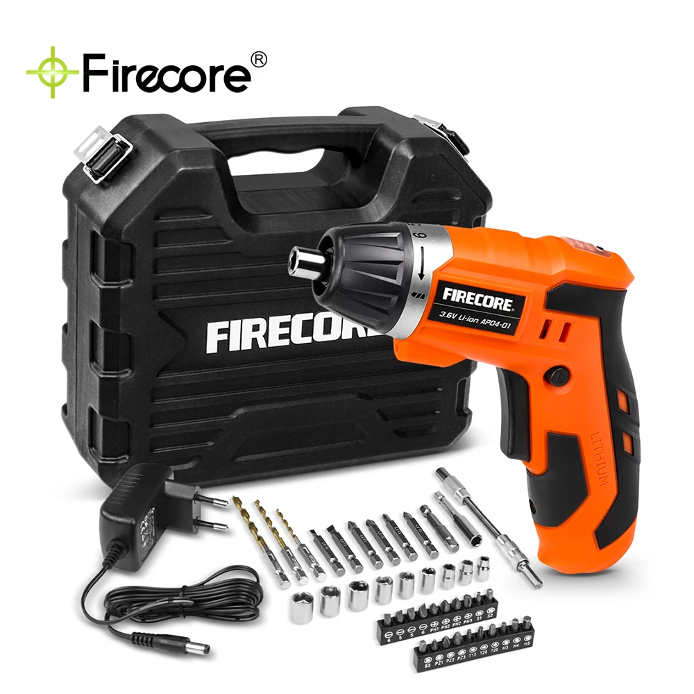 Firecore Ap0401 Screwdriver Set Cordless Electric Rechargeable