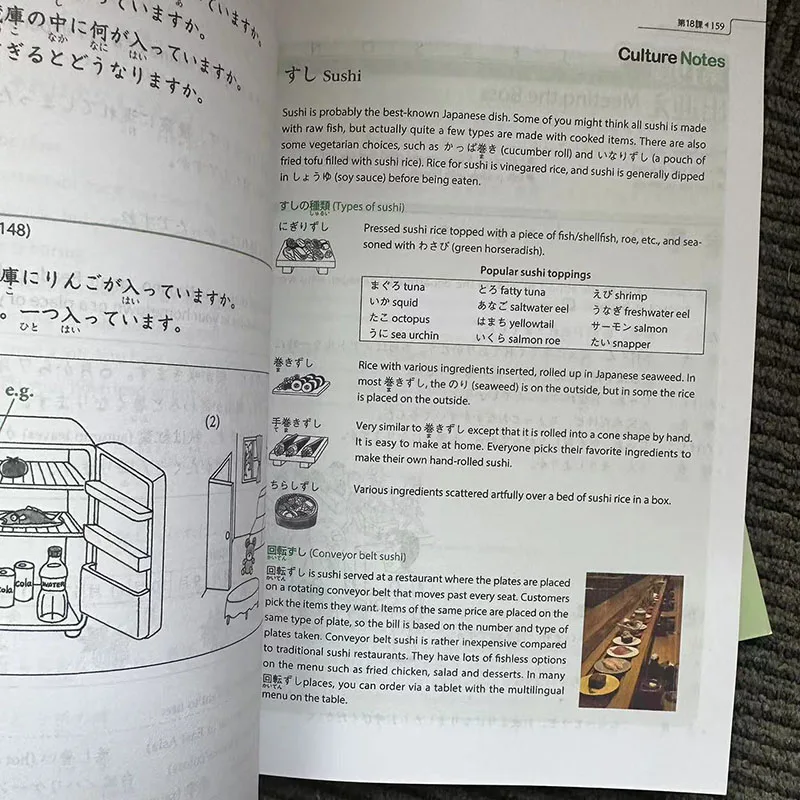 Genki 3rd Edition learn japanese Textbook workbook answer An Integrated Course In Elementary Japanese and english Learning Book images - 6