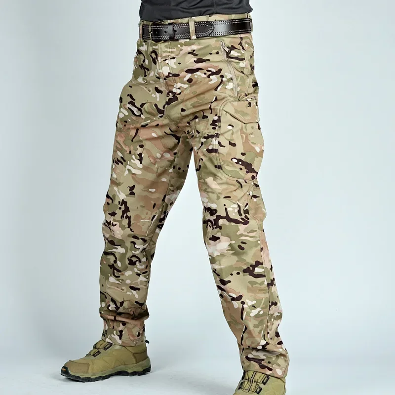 thumbnail image 1 of Traje impermeable de lana para invierno, conjunto de chándal para senderismo para hombre, chaqueta Softshell, chaqueta térmica para acampar, traje táctico, ropa de pesca, 1 of 5