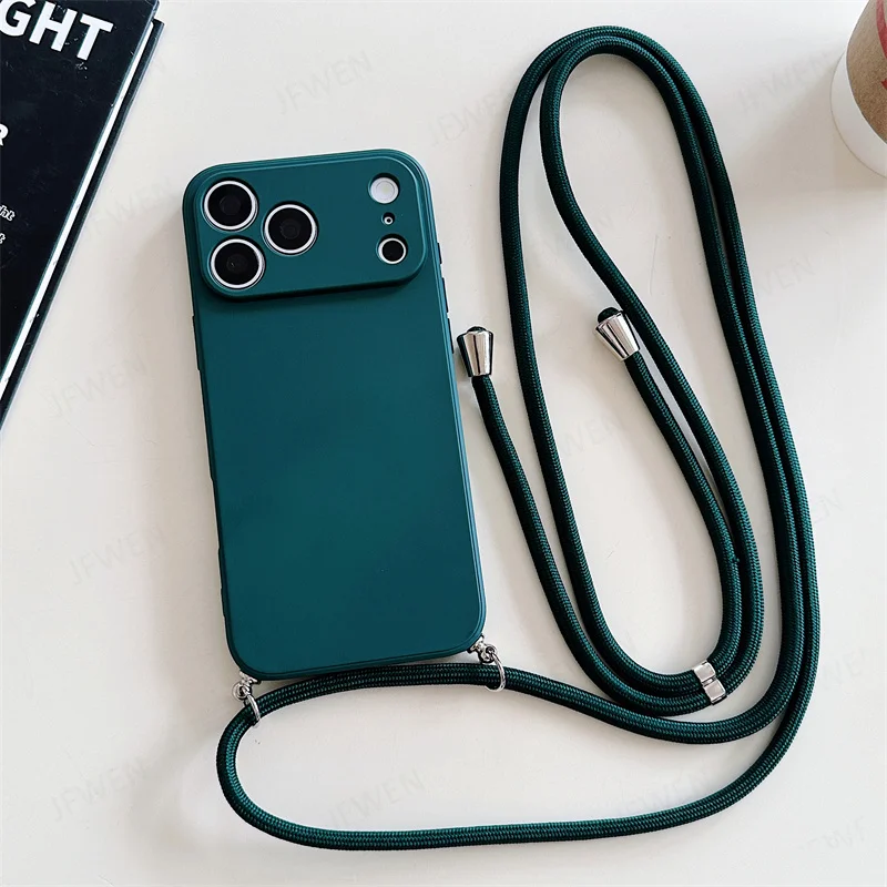 ตัวเลือกสินค้า เคส iPhone พร้อมสายคล้องคอ หรูหรา กันกระแทก