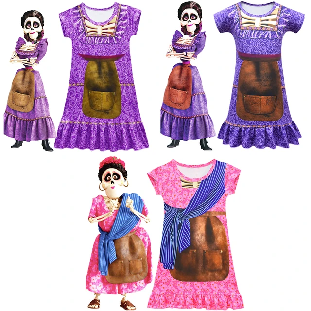 Mama Imelda Coco Costume, Cosplay Coco Disney