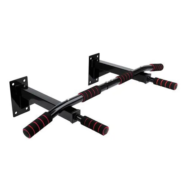 Doorway Pull Up Bar Gym Pull Accessories Wall Mounted Horizontal Bars With Wide Anti-slip Pad Home Gym Workout Chin Up Pull Up Training Bar Sport Fitness Equipment