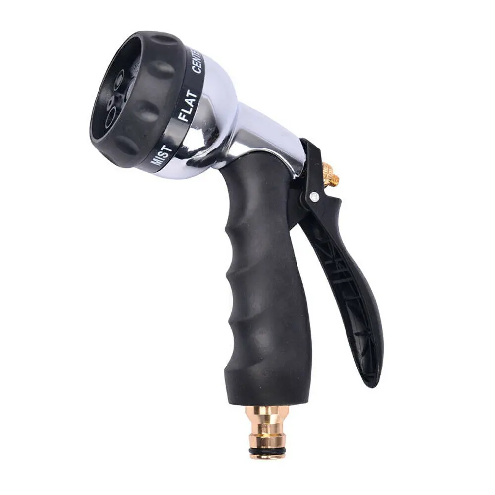 Multifunctional Garden Water Gun Car Wash Water Gun 7 Function Metal