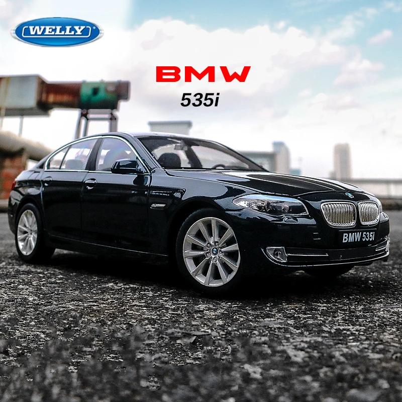 Welly 1:24 BMW 5 Series 535i Alloy Car Model Diecasts & Toy