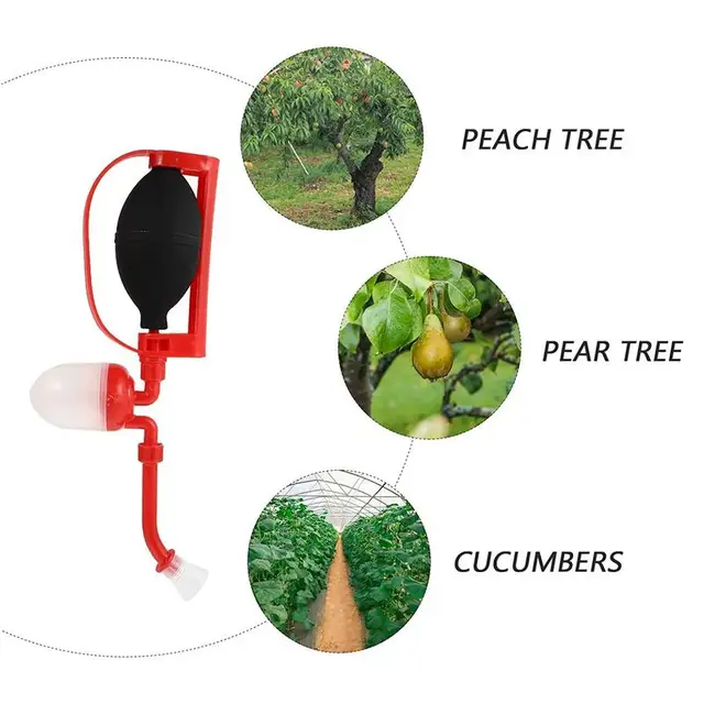Beporzó Szerszám Professzionális Paradicsom Virág Por Permetező Tartós Gyep Kerti Kellékek - Image 5