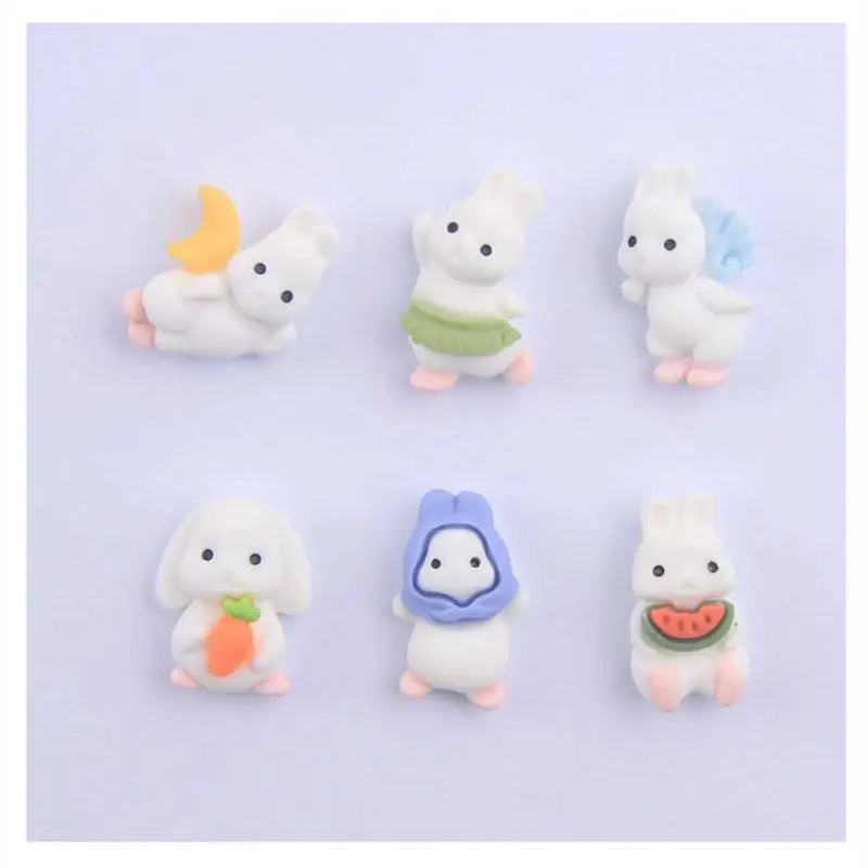Resin Cream Glue Cartoon Jewelry Decor Decoration Resin Cream Angel Bunny Ornaments